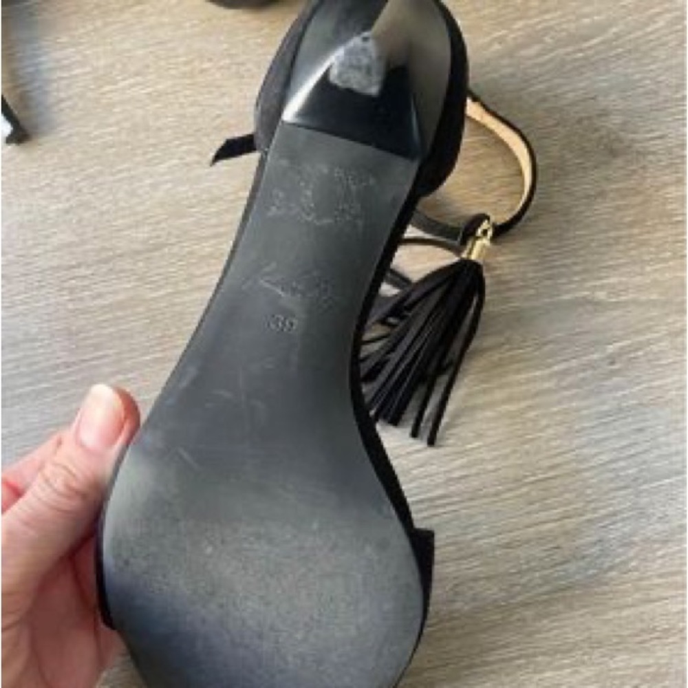 High Heels Size 9 And Matching Envelope Purse-Sue… - image 8